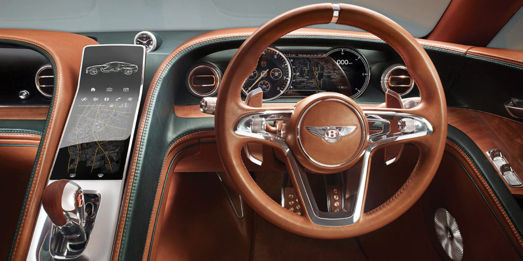 Interior dash Bentley EXP